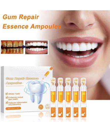 Advanced Gum Repair Ampoules & Essence | Anti-Inflammatory Tooth White Serum & Tartar Removal Gel (2 Box) - International Shipping - Buy Online on GoSupps.com