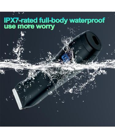 Wula Men's Body Hair Trimmer & Groomer - Waterproof, Rechargeable, Ceramic Blade, LED Light, Wet/Dry Use - Buy Online on GoSupps.com