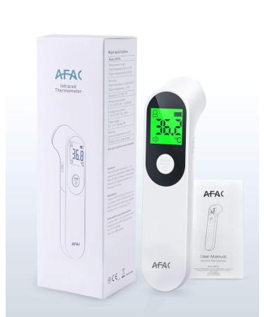 AFAC Infrared Digital Forehead Thermometer - No Touch, Instant Accurate Reading, 3 Color LCD Backlight - For Baby, Kids & Children - High Temp Alarm - Buy Online on GoSupps.com