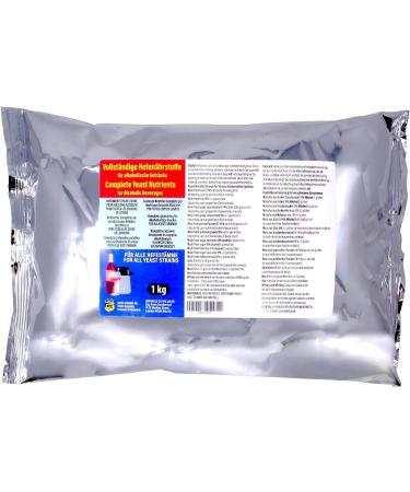 Complete Yeast Nutrients Bulk Pack 1 KG for Alcoholic Fermentation - Premium Quality Worldwide Shipping - Buy Online on GoSupps.com