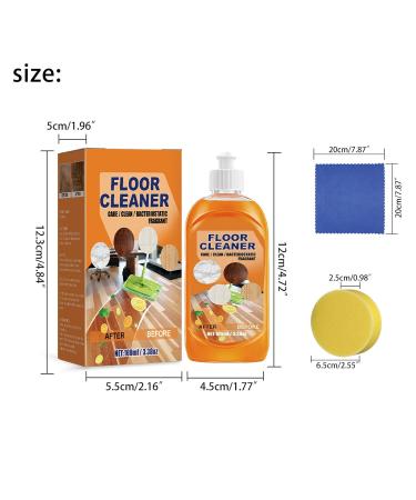 Joe Fish Floor Cleaner Powerful Decontamination Floor Cleaner Ju Fish Floor Cleaning Momeng Floor Cleaner Orange Multipurpose Cleaning Concentrate for Wood Tile Floors (2) - Buy Online on GoSupps.com
