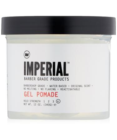 Imperial Barber Grade Products Gel Pomade, 12 oz - Buy Online on GoSupps.com
