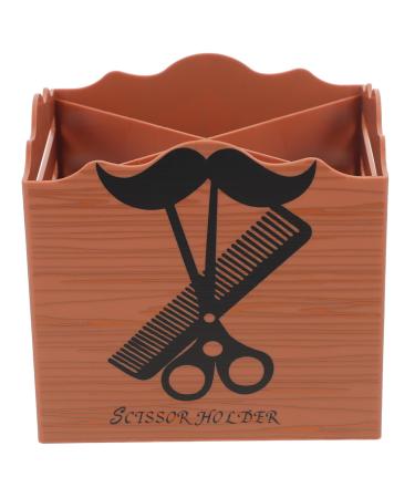 VINTORKY Hairdressing Scissor Socket Salon Scissors Holder Hair Scissor Organizer Hairstyling Tool Organizer Salon Shear Holder Desktop Scissors Holder Barber Tools Scissor Holder