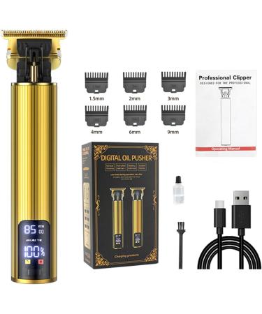 Men Hair Clippers Electric Hair Clippers Professional Men Hair Clipper | Rechargeable Electric Cordless Hair Clipper High-Performance Professional Barber Hair Cutting Kit for Precision Cuts Gold - Buy Online on GoSupps.com