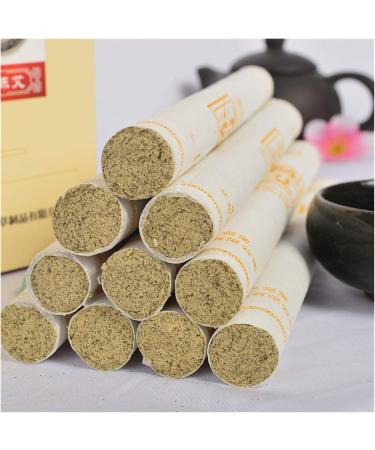 Buy Smoke-Free Moxa Roll - Handmade Chen Ai Moxibustion Cone (18x200mm) | Premium Wormwood Healing - Buy Online on GoSupps.com