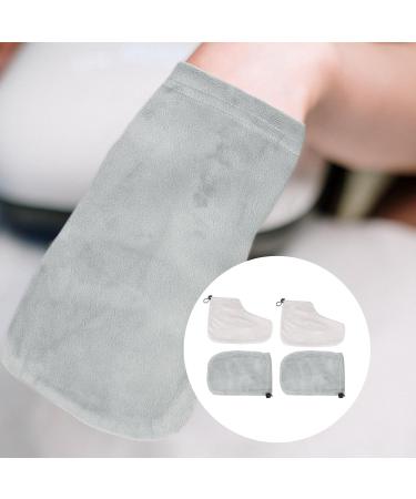 2 paires Kit Mitaine et Coton Isolant pour Th rapie Paraffine Accessoires pour Bain de Cire Protection des Callosit s P dicure et Soin Spa Domicile ou Institut Couleur Al atoire - Buy Online on GoSupps.com