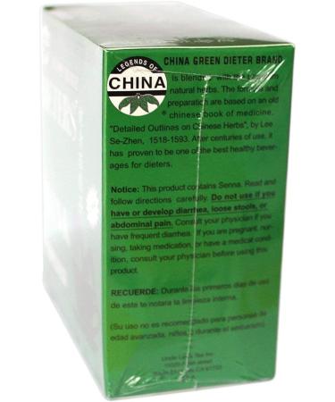 Uncle Lee's Dieters Tea Weight Loss Tea for Men and Women 30 Tea Bags (4) - Buy Online on GoSupps.com
