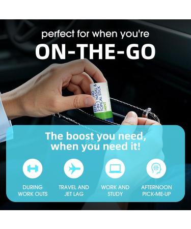 Herb Island 2 in 1 Nasal Stick Inhaler, Nose Refreshing VapoInhaler, Essential Oil Rub, On-The-Go, Freshing, Focus, Awake (5 Pack Mix) Assorted (5 Flavors) - Buy Online on GoSupps.com