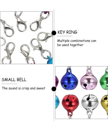 STOBOK 48 Pieces Random Loud Pet Hanging Puppy Collar Decorative Beads Collar Purse Key Ring Back Marker and Craft Bells Alarm Bells Car MM Bell Holder Random Color - Buy Online on GoSupps.com