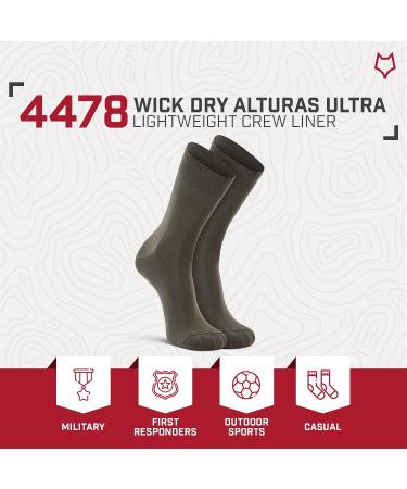 FoxRiver Alturas Ultra-Lightweight Liner Socks - Medium Olive - Buy Online on GoSupps.com