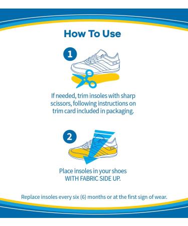 Dr. Scholl's Double Air-Pillo Insoles - Men's/Women's (4 Pair Pack) - Buy Online on GoSupps.com