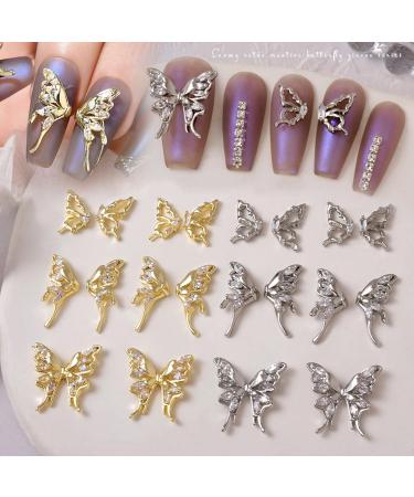 FEIlei 5Pcs Zircon Nail Art Rhinestones Crystal Gems for Nail Decor Rings Earrings DIY - Buy Online on GoSupps.com