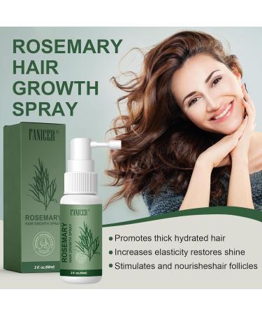 Tpubmity 2 x 60 ml hair growth oil rosemary oil for healthy hair and scalp hair care thicker hair growth for women and men 60 ml 2er Pack - Buy Online on GoSupps.com