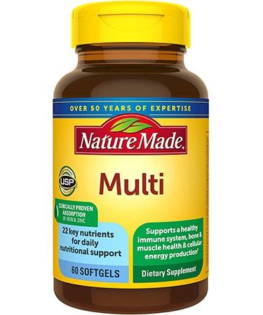 Nature Made Multi Complete 60 Softgels