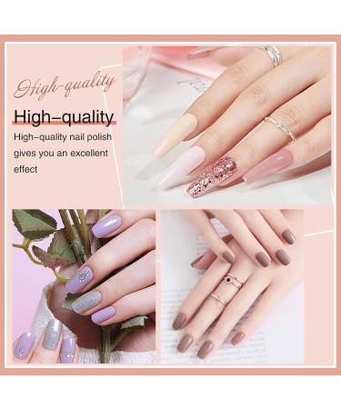 Buy Wakaniya Nail Polish Set - 8 Colors Mini Quick Dry Kit for Beginners | Perfect Gift for Women - Buy Online on GoSupps.com