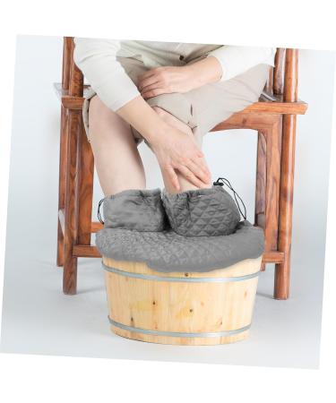 PLAFOPE Thermal Insulation Foot Bath Cover Foot Soak Bucket Cover Foot Basin Hood Foot Bucket Protectors Bucket Holder Foot Tub Cover Sauna Foot Bath Accessory Bucket Covers Bucket Sleeve - Buy Online on GoSupps.com