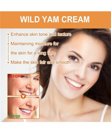 Wild Yam Cream for Menopause | Organic Hormone Balance & Natural Estrogen Relief | 4 Pack of 70g | Non-Greasy Formula - Buy Online on GoSupps.com