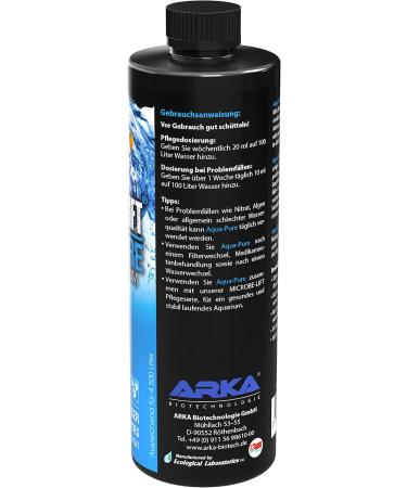 Microbe-Lift Aqua-Pure 473ml - Organic Liquid Filter Medium for Clear Aquarium Water | Sea & Freshwater Treatment - Buy Online on GoSupps.com