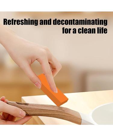 Buy Rust Removal Eraser - Unbreakable Stainless Steel Rubber Eraser for Kitchens Faucets & Showerheads | Elastic Decontamination Artifact - Buy Online on GoSupps.com
