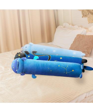 Mewaii 110cm Soft Plush Kitten Pillow | Cute Black Star Cat Stuffed Toy | Ideal Cuddly Gift for All Ages - Buy Online on GoSupps.com