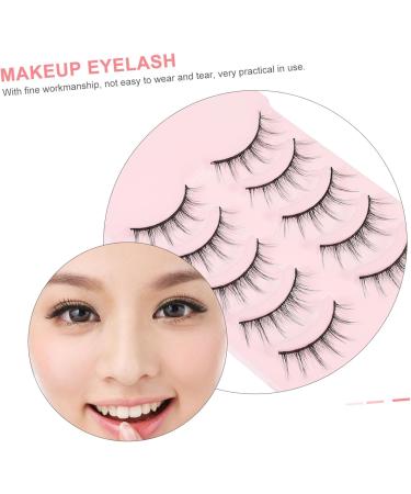 LALAFINA Magnetic False Eyelashes 5 Pairs Eyelash Natural False Lashes Magnetic Fake Makeup Lash 3d Affect Lashes Reusable Lashes Multi-layer Lashes 5d Curly Fiber Extend - Buy Online on GoSupps.com