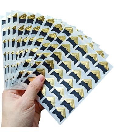 12 Sheets 288 Count Self-Adhesive Photo Corners Stickers Acid Free Photo Mounting Corners for Scrapbooks Memory Books DIY Picture Album Journal (Gold) - Buy Online on GoSupps.com