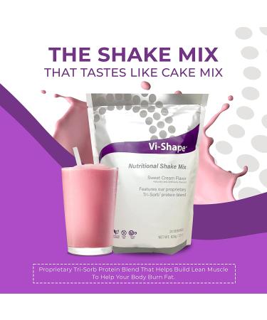 ViSalus Vi-Shape Sweet Cream Shake Mix 22oz - 24 Servings | Nutritional Meal Replacement - Buy Online on GoSupps.com