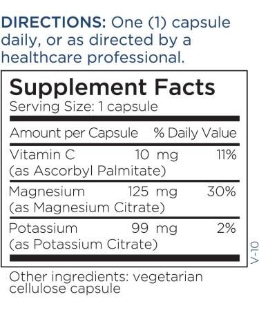 Metabolic Maintenance Potassium Magnesium Citrate - 250 Capsules for Optimal Health - Buy Online on GoSupps.com