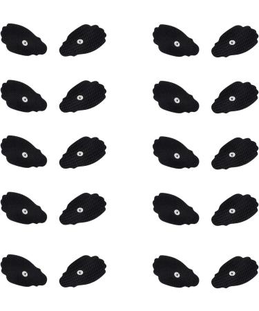 20 Pads (10 Pairs) TENS Electrodes Replacement - Latex Free Snap Massage Pads for TENS Unit | International Shipping - Buy Online on GoSupps.com