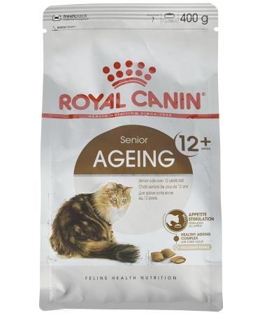 Royal Canin Senior Ageing 12 + Adult Dry Cat Food 400g