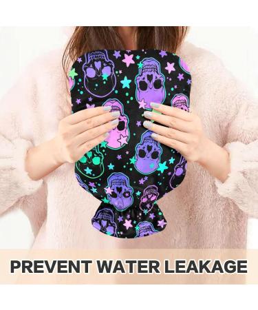 Shop Naanle Bright Human Skulls Hot Water Bottle | 2L Heat & Cold Therapy for Pain Relief - Buy Online on GoSupps.com