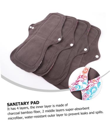CliSpeed Washable Menstrual Pads - 12 Pack Eco-Friendly & Comfortable 3 Colors 19x15cm - International Shipping - Buy Online on GoSupps.com