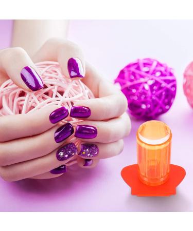Solustrie Nail Art Silicone Stamp - 6-Piece Clear Image Plate for Perfect Nail Designs | International Shipping Available - Buy Online on GoSupps.com