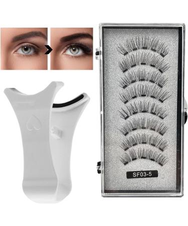 Reusable Magnetic Eyelashes Easy To Wear Long Lasting Magnetic Eyelashes Waterproof Magnetic False Eyelashes No Glue Magnetic Eye Lashes Applicator Included Eyelashes Natural For All-Day Comfort - Buy Online on GoSupps.com