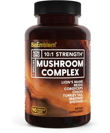BioEmblem Vitamin B-Complex and Mushroom Complex - Buy Online on GoSupps.com