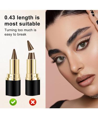  JOZMMZEOOA Matte Eyeliner Quick Dry Waterproof Matte Gel Eyeliner Quick Dry Eyeliner for Daily Eye Makeup (Brown) - Buy Online on GoSupps.com