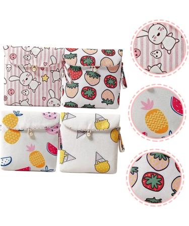 Shop Gleavi 4-Piece Women s Bandages & Practical Cartoon Travel Organizer - Napkin Makeup & Tampon Bag - Perfect for International Shipping! - Buy Online on GoSupps.com