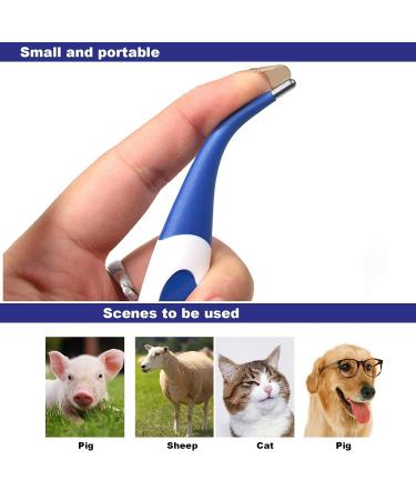 Pet Livestock Thermometer Professional Portable Pig Animal LED Display Fast Digital Veterinary Thermometers for Dogs Cats Pigs Sheeps - Buy Online on GoSupps.com