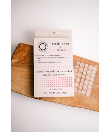 Acne Blemish & Pimple Patches. 72 total 8 and 12 mm patches.