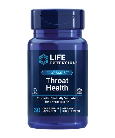 Life Extension FLORASSIST Throat Health 30 Lozenges