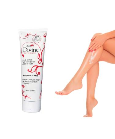 Albertini Divine Skin Hydrator in shower body moisturizer unscented fragrant free helps dry itchy irritated skin 8.5 oz