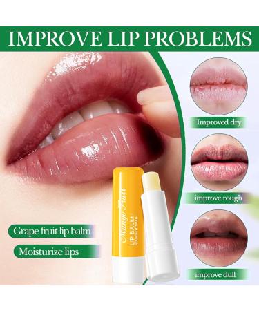 Moisturizing lip balm longlasting moisture supply lip balm soothing and moisturizing for smooth lips nourishing and nongreasy lip care Mango - Buy Online on GoSupps.com