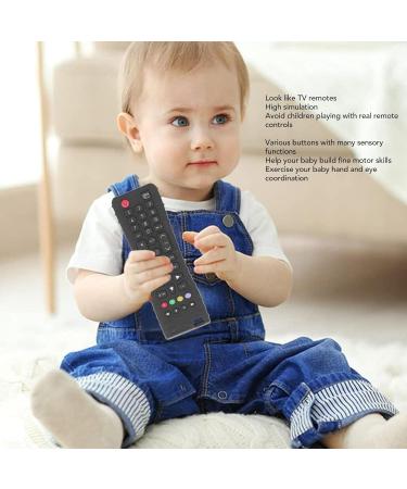 Buy TV Remote Control Baby Teething Ring - Sensory Development Toy with Numbers & Colors - International Shipping Available - Buy Online on GoSupps.com