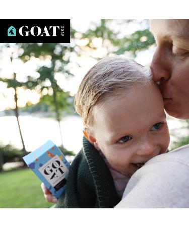 GOAT SOAP Peppermint Tea Tree Goat Milk Soap Bars - Handmade, Natural & Organic - 4oz Bath Soaps (Pack of 3) - Made in USA - Buy Online on GoSupps.com