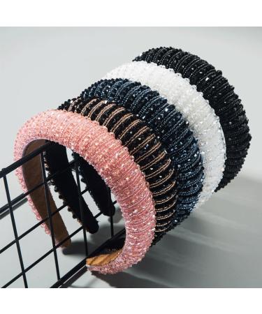 Scicent Rhinestone Hair Bands for Girls - Crystal Decorated Wide Hair Ripe Headdress for Parties Weddings & Vacations - Gift Jewelry for Women - Buy Online on GoSupps.com