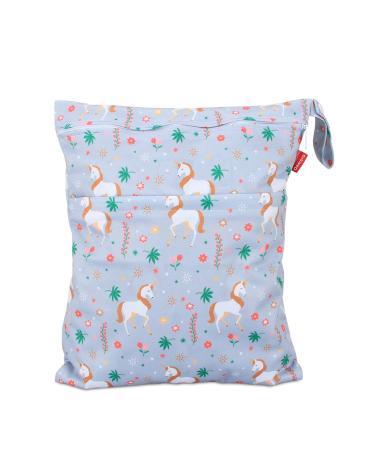 Damero Wetbag Nasp x reusable diaper bag wetbag wetbag diaper bags for babies diapers dirty clothing and other accessories (medium unicorn) m unicorn