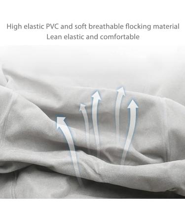 Buy Xnferty Inflatable Lumbar Support Pillow - Portable Washable Gray Pillow for Car Travel & Back Pain Relief - Buy Online on GoSupps.com