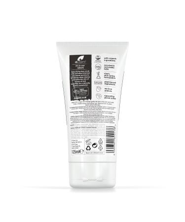 DR Organic Activated Carbon Facial Peeling - Vegan Acne Treatment & Natural Skin Clarifier - 125ml Paraben & SLS-Free Eco-Friendly - Buy Online on GoSupps.com