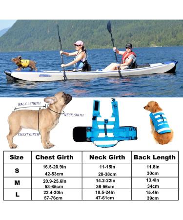 Wallpage Dog Swimming Vest - Adjustable Pet Bathing Suit & Lifesaver for Dogs (Small Blue) - Perfect Fit for Safe Water Fun - Buy Online on GoSupps.com