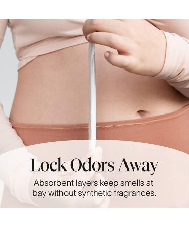 Cora Organic Ultra Thin Bladder Liners - 100 Count | For Incontinence & Postpartum | Breathable Cotton | Extra Long Panty Liners - Buy Online on GoSupps.com